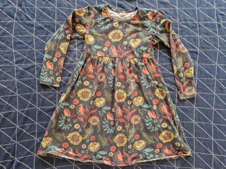 Walkiddy Kleid Blumen 128 BIO