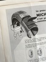 MIchelin Reifen- 4 alte Werbungen/Anciennes réclames 1960/61