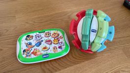 2x Chicco toys musical tablet + Ball set 10 piece 