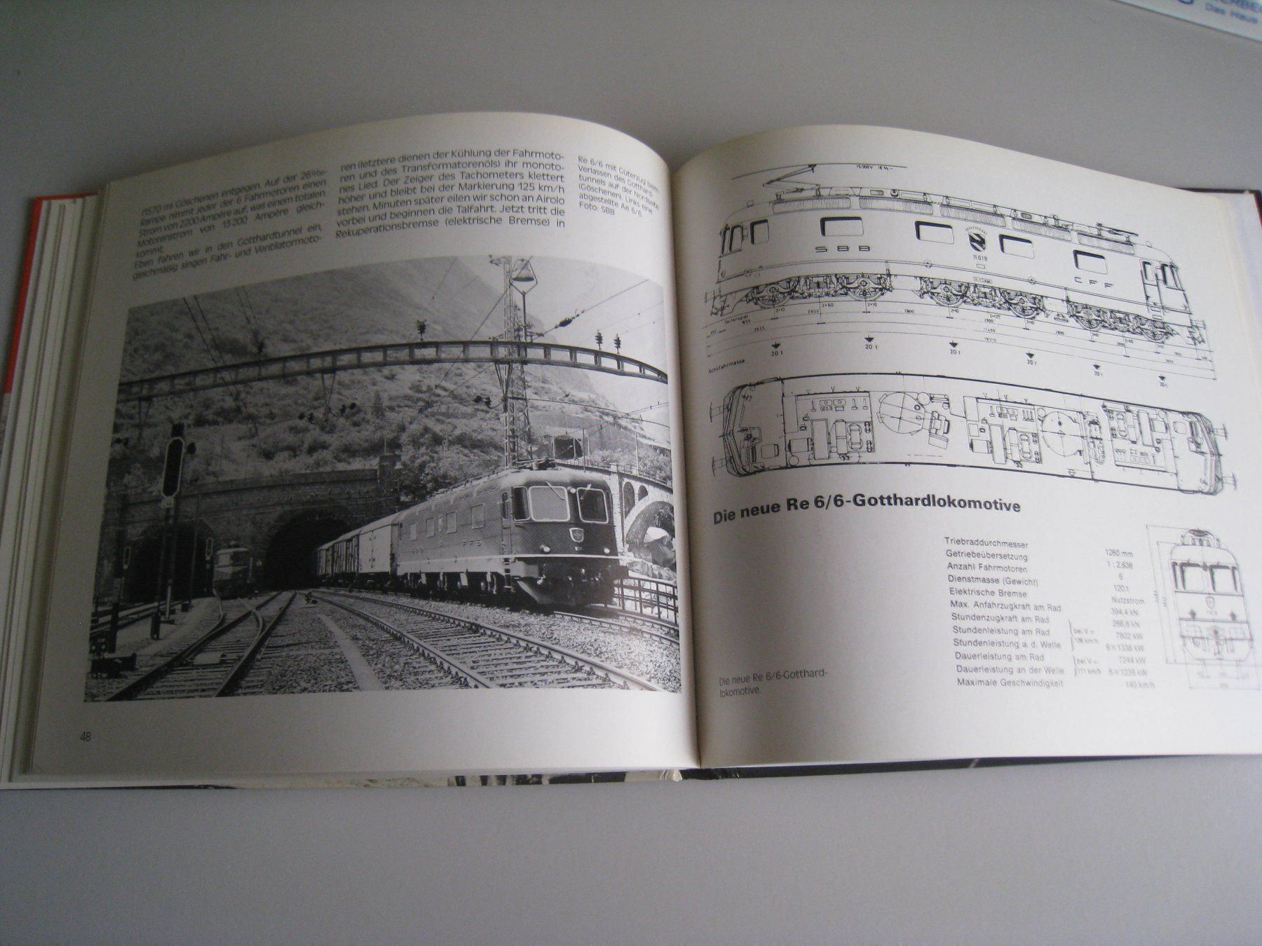 Libri: 100 Jahre Gotthardbahn1882-1982 K.Grieder / Verlag-Meier – Usato da Buchs ZH venduto da swiss-train 7