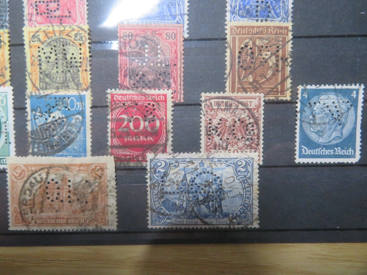 Alle Briefmarken: Deutsches Reich Perfins – Gebraucht aus Spreitenbach von heitersberg54 1