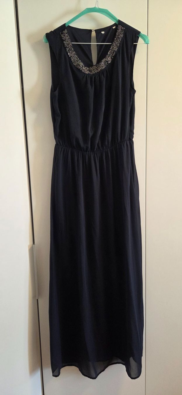 Kleider: Bodenlanges blaues Kleid – Gebraucht aus Basel von RebGy 4