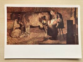 Kunstkarte Giovanni Segantini: Die beiden Mütter 1889