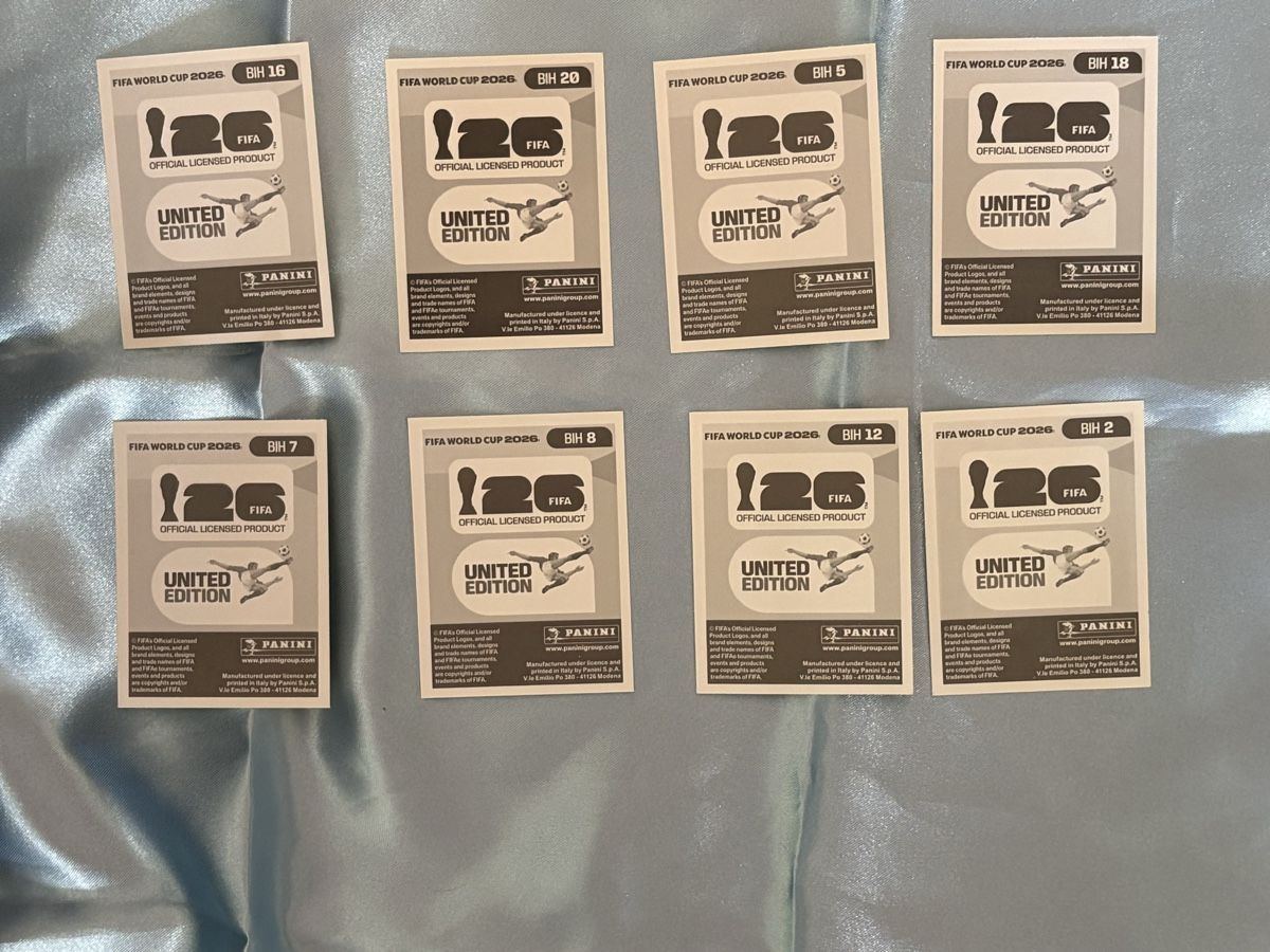 Panini Carte collezionabili: Bosnien Panini WM 2026 – Nuovo (secondo la descrizione) da Luzern venduto da jas_bd2h 1