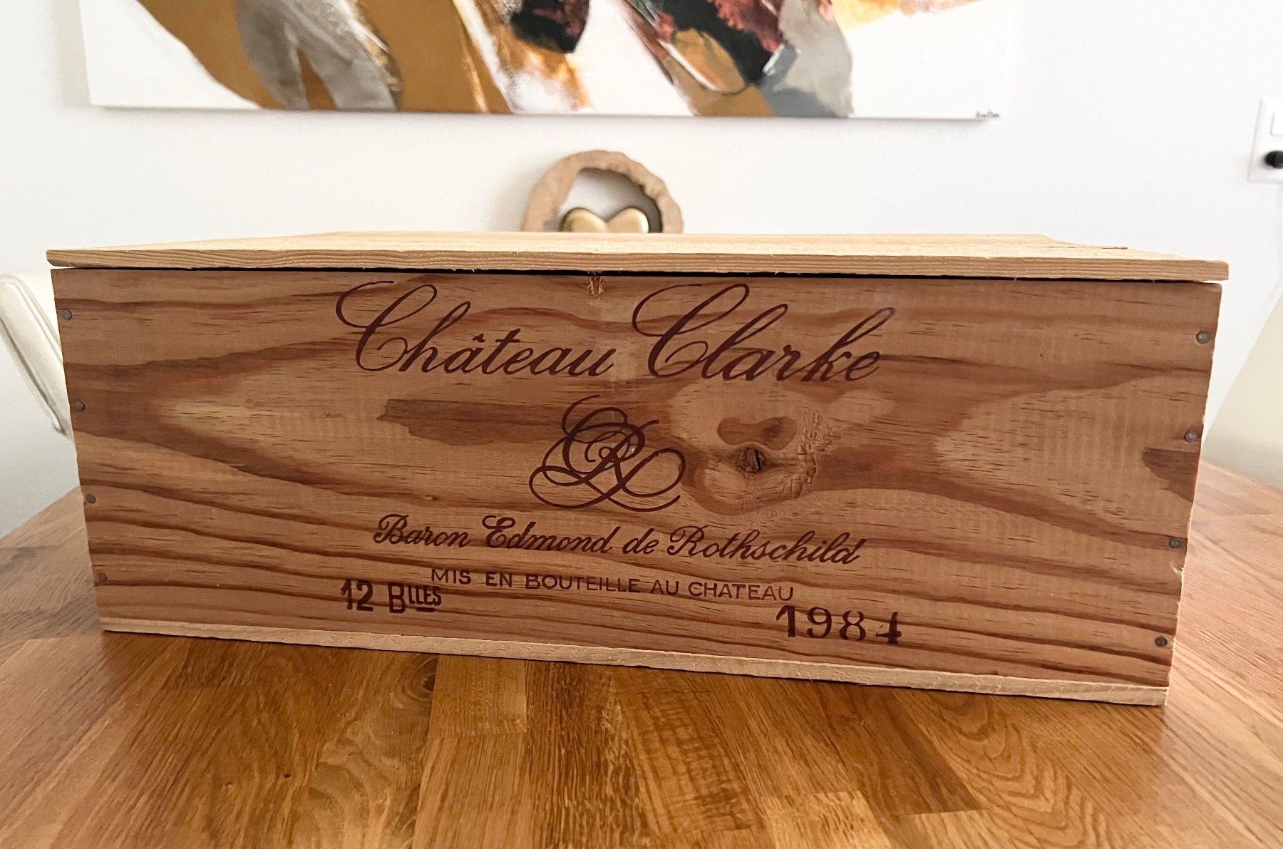 Wein: 12er OHK Chateau Clarke 1984 – Neu und originalverpackt aus Birmensdorf ZH von Zielasco 1