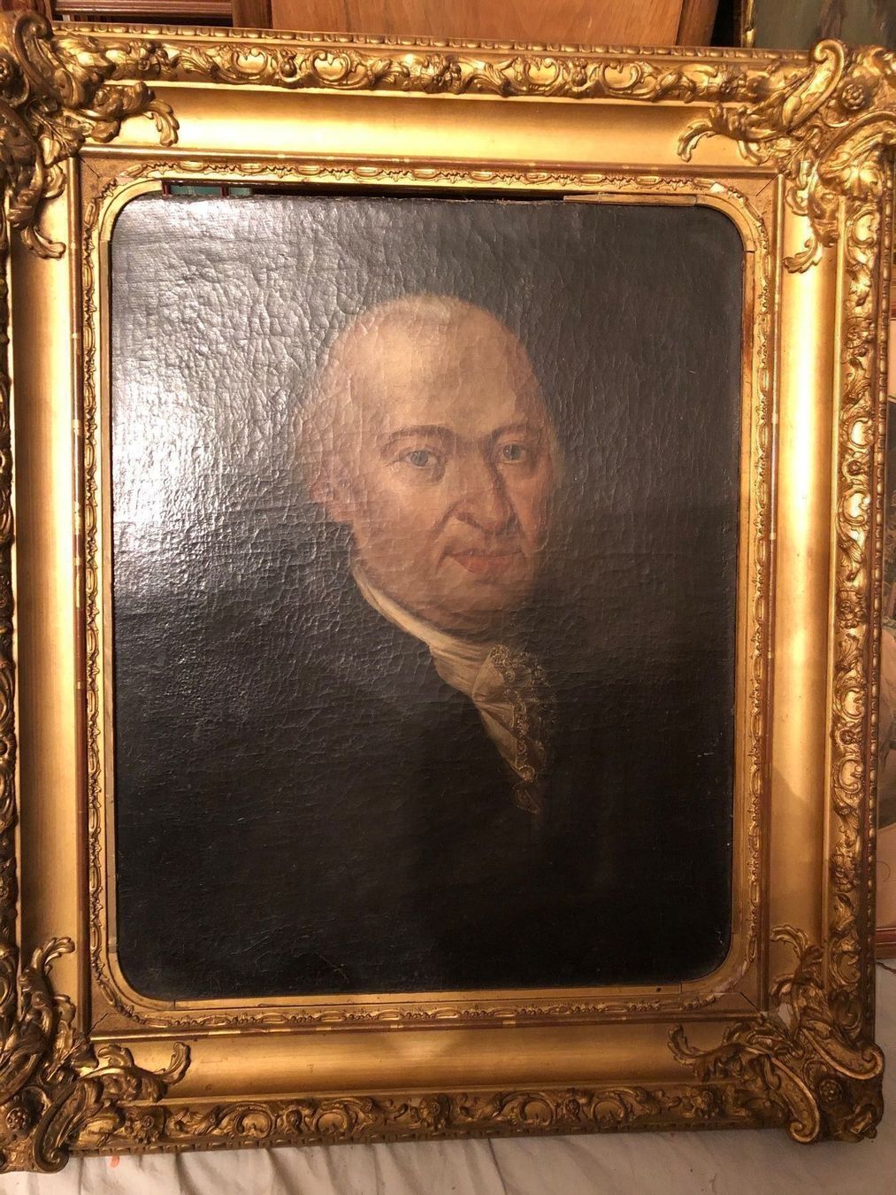 Dipinti: SCHWEIZER SCHULE UM 1800. Herrenbildnis. – Usato da Wald ZH venduto da mlnt 3