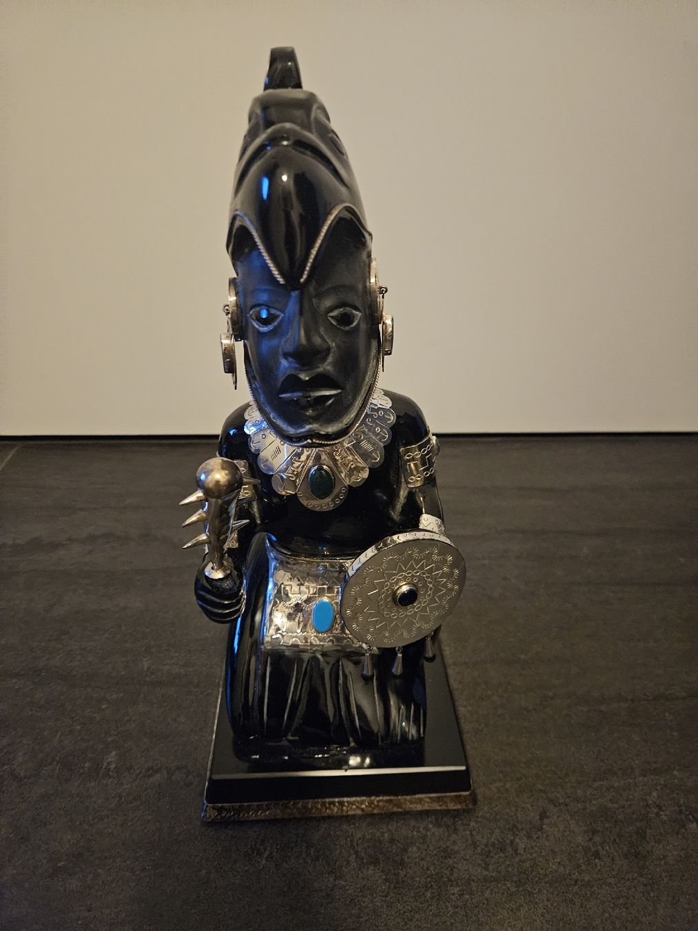 Sculture & Statue: Mexico Maya Figur Obsidian – Usato da Wädenswil venduto da ben_6kkb 1
