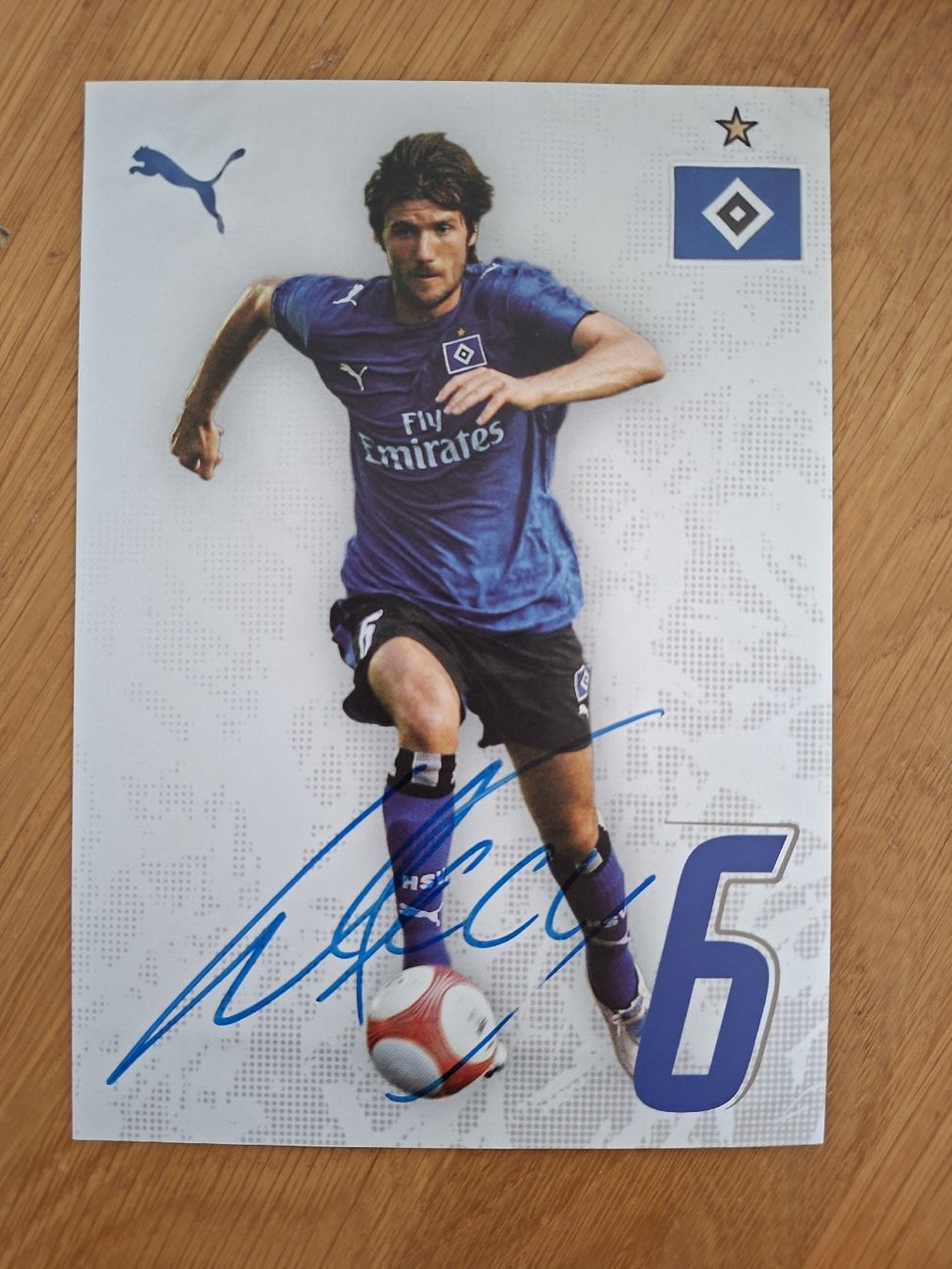 Autografi: Raphael Wicky Autogrammkarte Hamburger Sv – Usato da Thun venduto da wuschu
