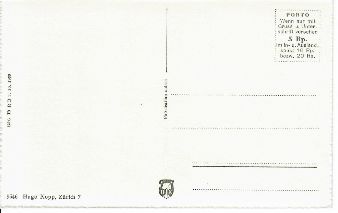 Ansichtskarten: Rekingen Aarg. – Gebraucht aus Hochdorf von Ziegel-16 1