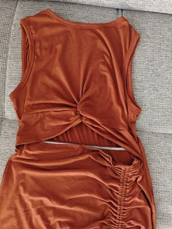 Two-piece dress Rust Size L NEW 🤎