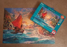 Puzzle 1000 Teile Schmidt - Disney Vajana, Thomas Kinkade