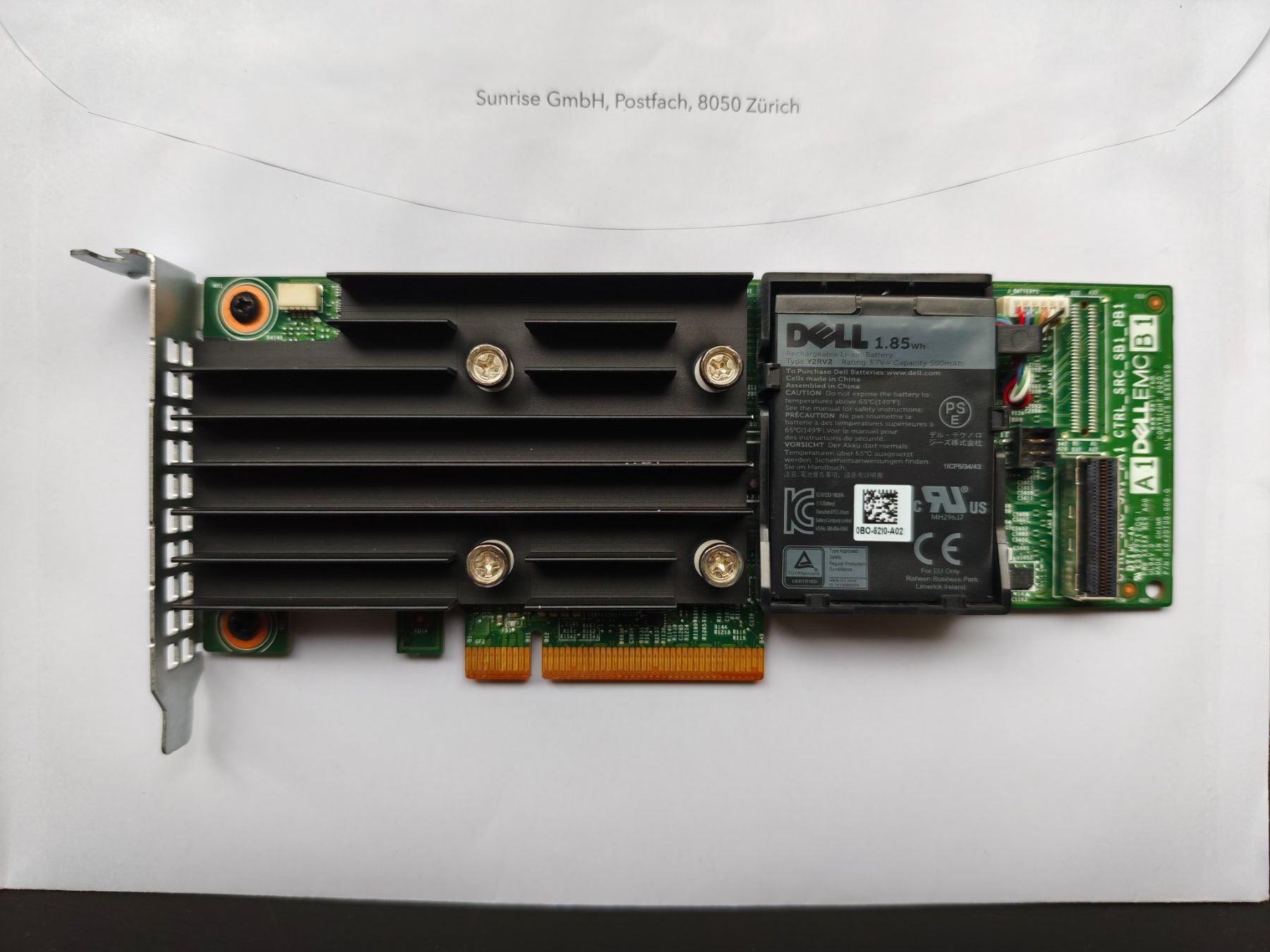 Dell Server: Dell PERC H750 8GB, 12G SA – Gebraucht aus Zürich von initfour
