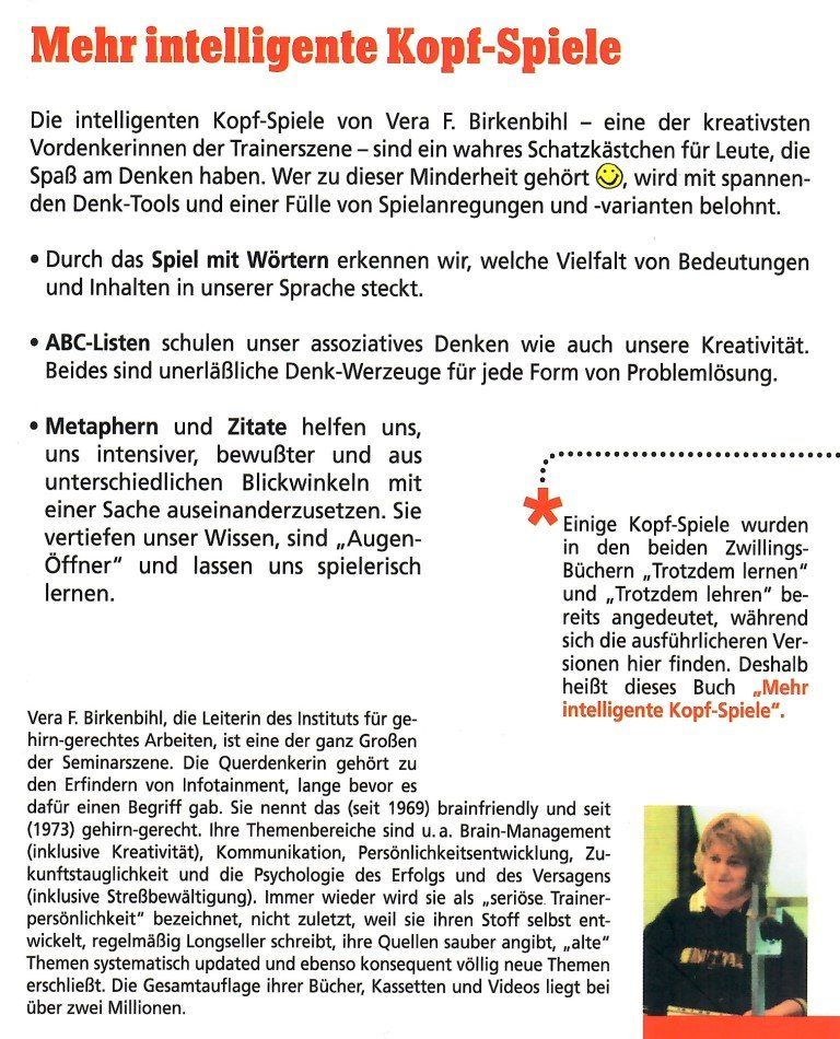 Bücher: Mehr intelligente Kopf-Spiele – Neu und originalverpackt aus Mauren von Yeelen 3