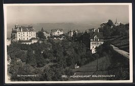 Walzenhausen, Panorama mit Strassenparti