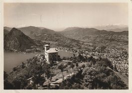 AK Monte Brè gel. Juni 1945