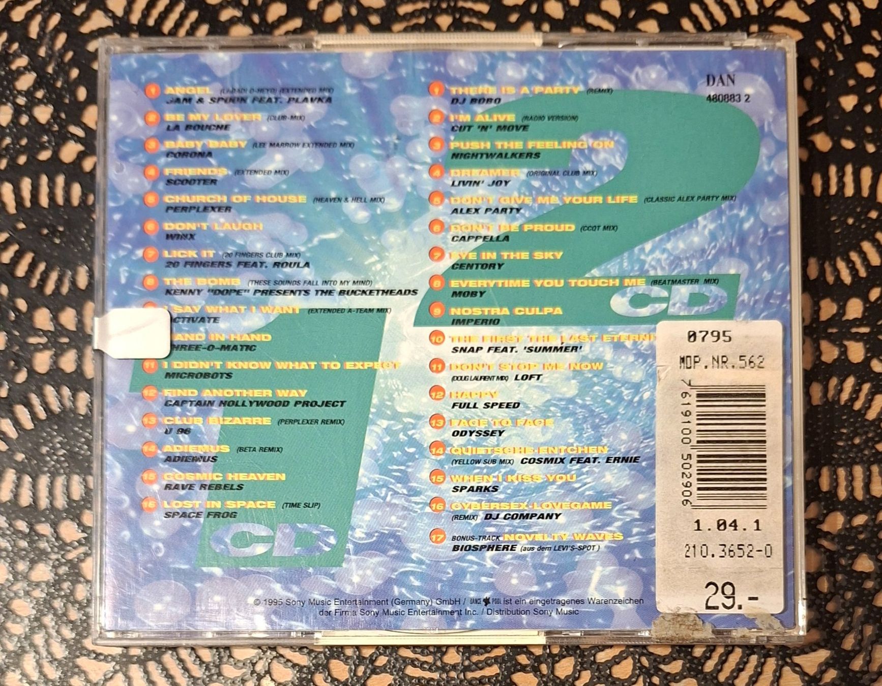 CDs: Dance Now! Vol.11, Dance Pop Compilation Sampler 2CD 1995 – Gebraucht aus Schönenberg TG von Gregolino76 1