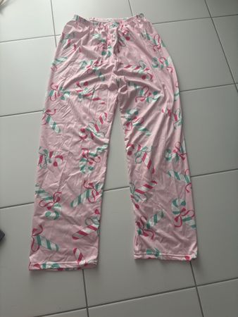 Pyjamaset pink Candy Cane Grösse M neu