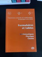 Formulaires et tables Mathématiques Physique Chimie