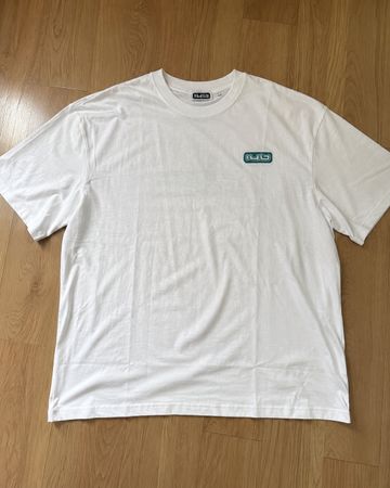 Nonesix Oversize T-Shirt Weiss – Grösse M