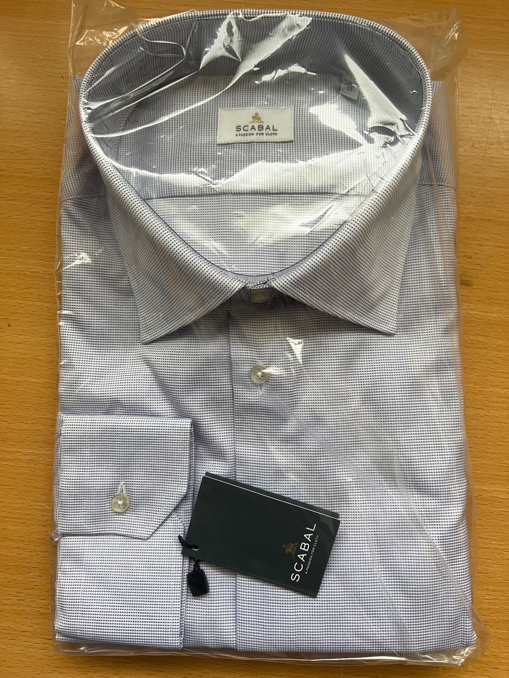 Camicie: SCABAL Herrenhemd 19/47 – Nuovo e nell'imballaggio originale da Basel venduto da bas_rgr5 5