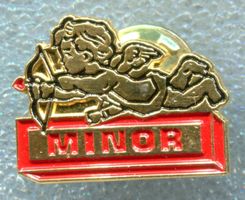 MINOR  Schokolade  rot