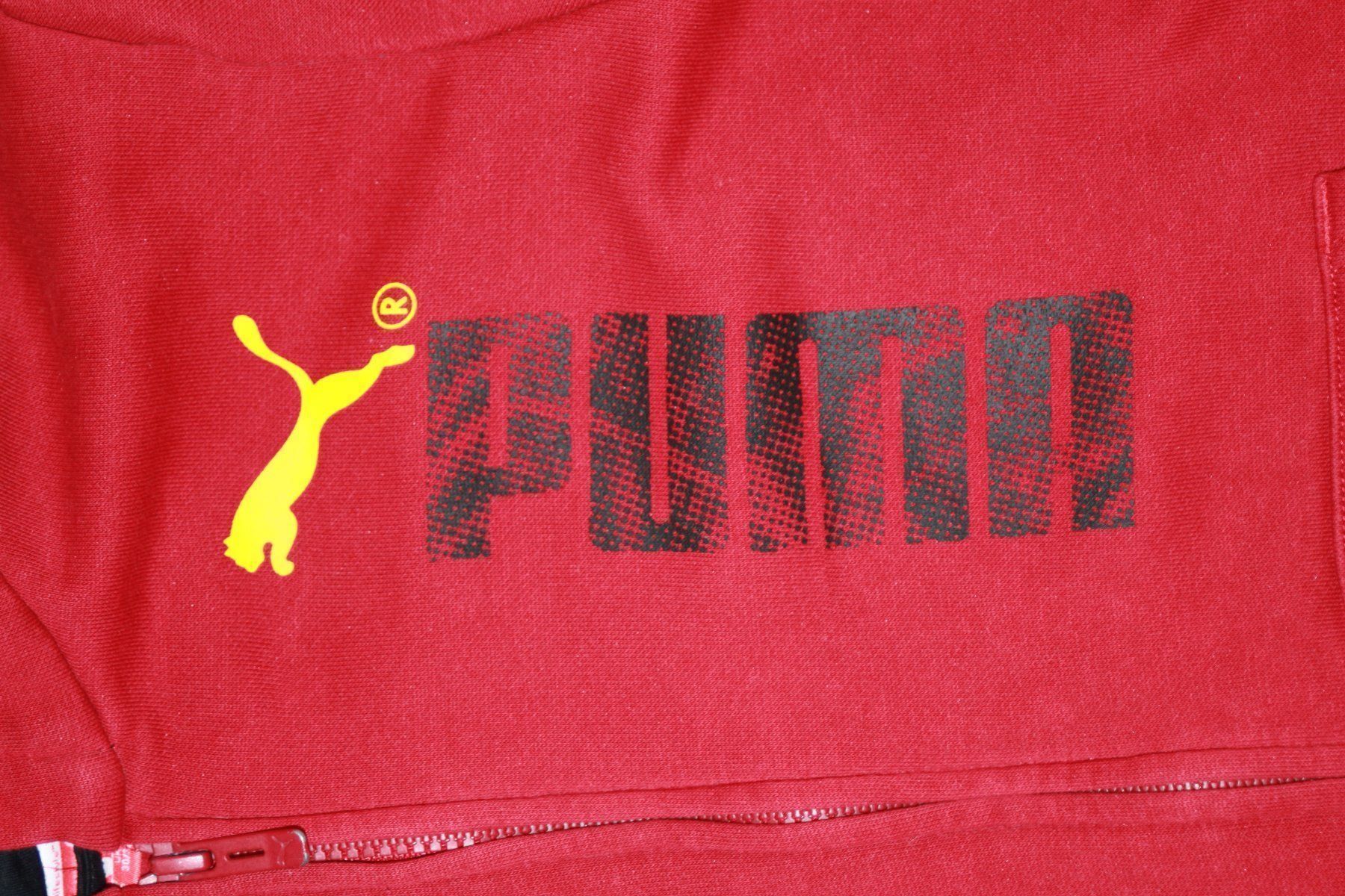 Puma Giacche & Cappotti: dunkelrote Puma Sweatjacke 152 – Usato da Wenslingen venduto da Strick4Alpaca 2