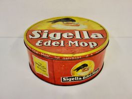 alte Blechdose Dose Blech SIGELLA EDEL - MOP