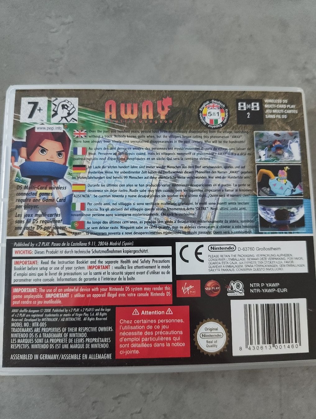 Giochi: Away Shuffle Dungeon - Nintendo DS – Usato da Giswil venduto da zxonai 2