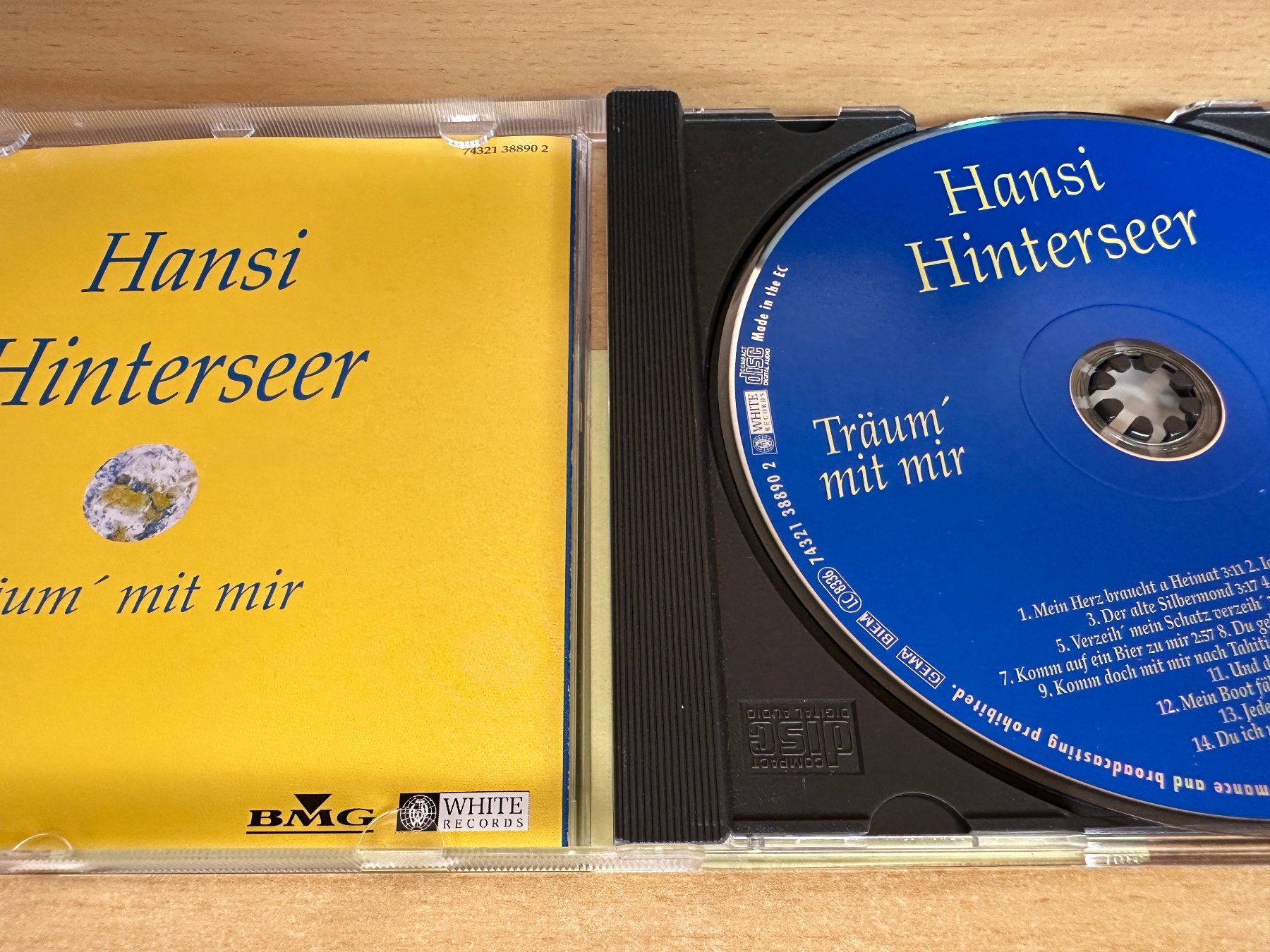 CDs: E5 Hansi Hinterseer – Träum' Mit Mir – Gebraucht aus Rikon im Tösstal von Alpenmutz 2