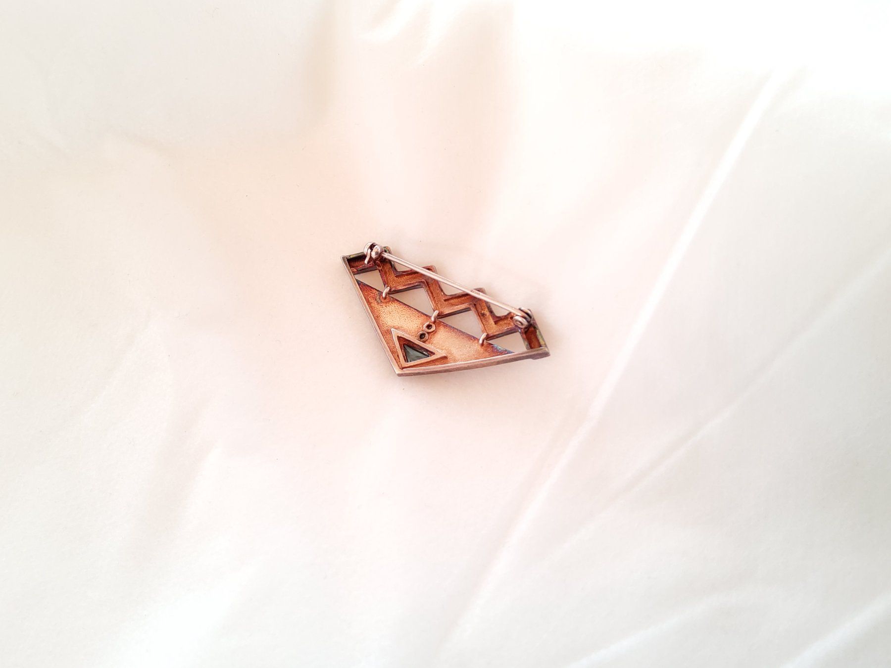 Spille & Fermagli: Broche en argent 925 avec pierre  – Usato da Malleray venduto da Broc-Mo 6