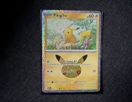Pokémon Karte Pikachu Celebrations Holo 24/30 / EN