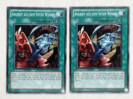 Yu-Gi-Oh! 2x Angriff aus dem toten Winkel, Zauberkarte