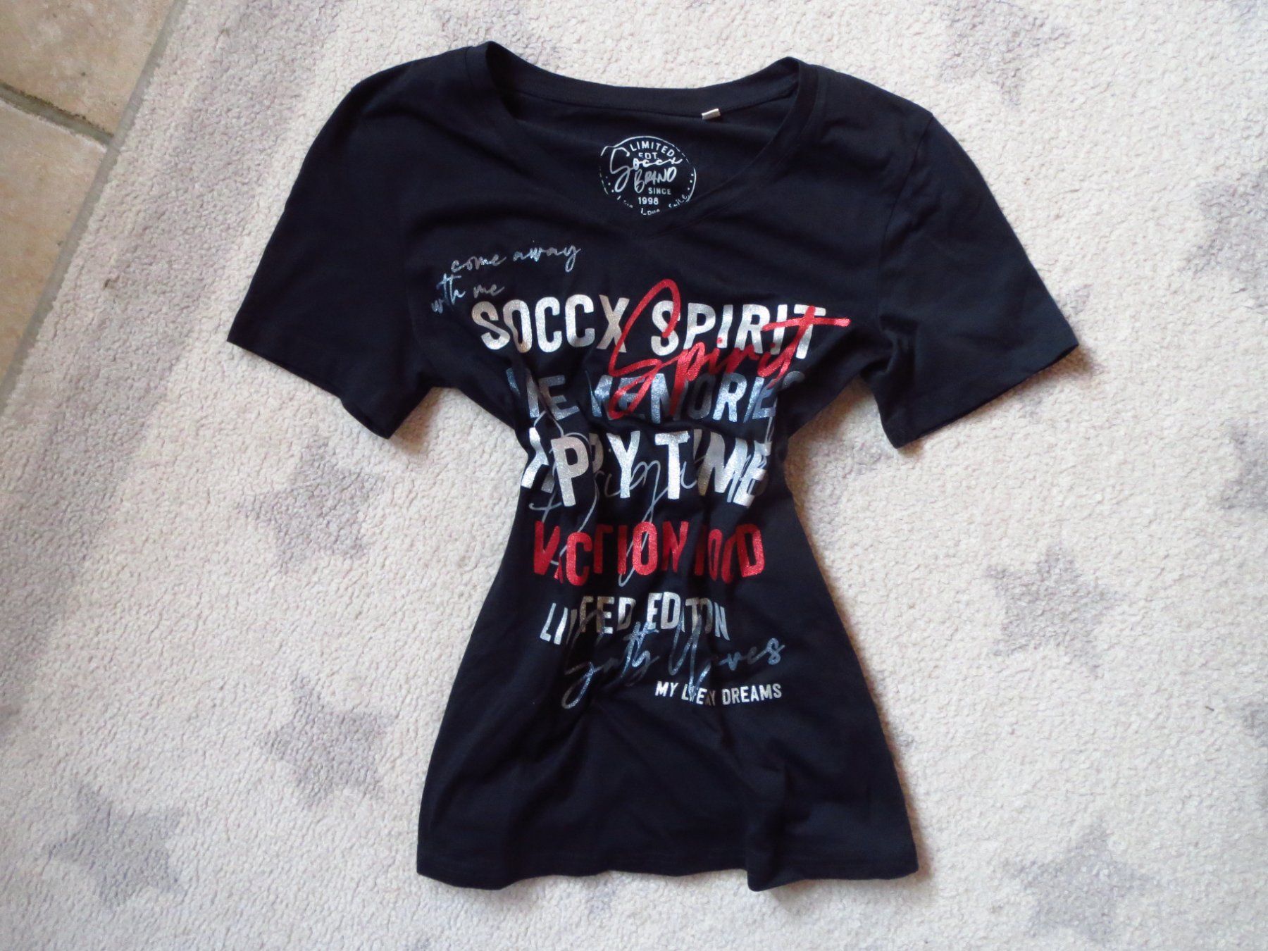 Soccx T-shirt: NEUES SOCCX Damen Shirt Gr S – Nuovo (secondo la descrizione) da Kiental venduto da Anna8702 1