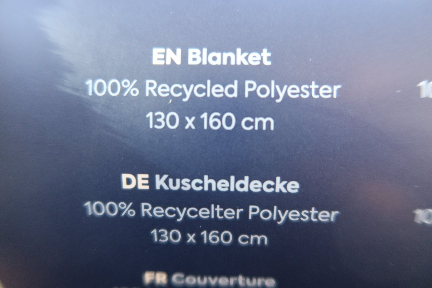 Coop Coperte: Kuscheldecke COOP, 130x160cm - NEU – Nuovo e nell'imballaggio originale da Zürich venduto da Piki7 3