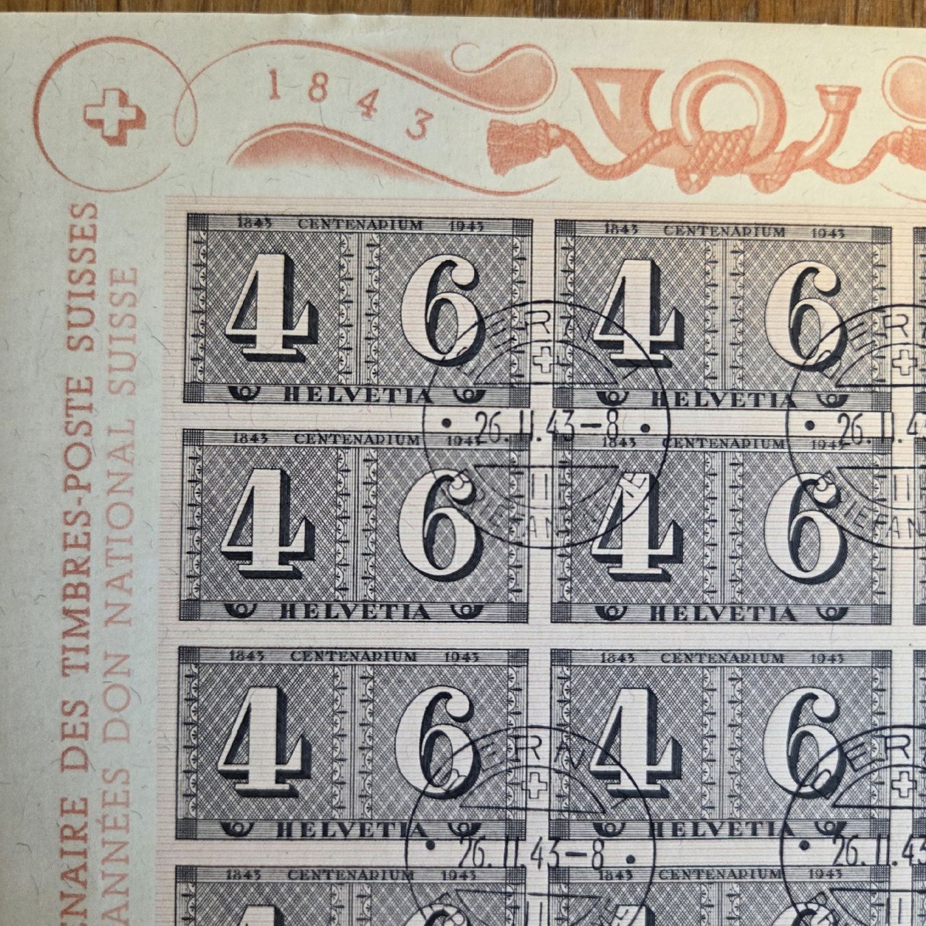 Alle Briefmarken: Briefmarken Block 4+6 Helvetia – Gebraucht aus Stans von Ducati16 1