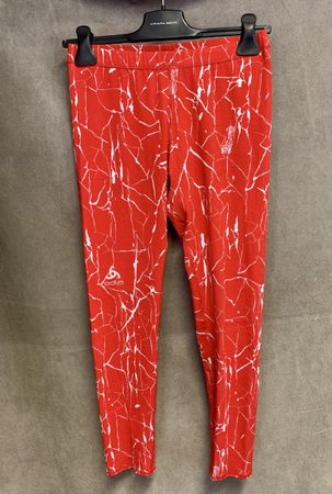 Odlo leggings. Reversible. Rot/grau S