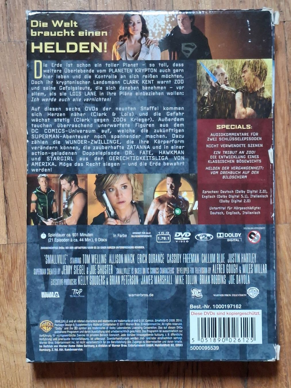 Tutti i DVDs: Smallville - Serie - Staffel 1-9 – Usato da Wallisellen venduto da Sawr 4