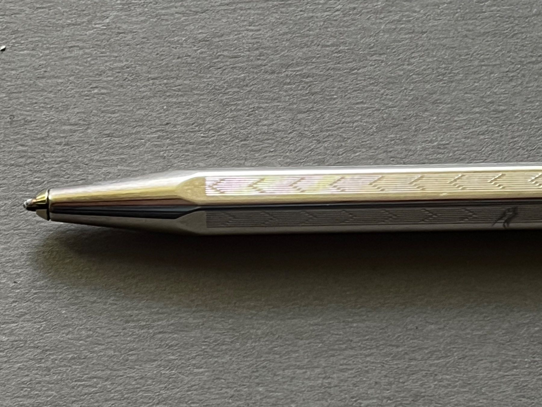 Caran D'Ache Stylos & Marker: Caran d’Ache Ecridor Schreiber Chevron versilbert cs – D'occasion à Zürich par FV.vintage 3