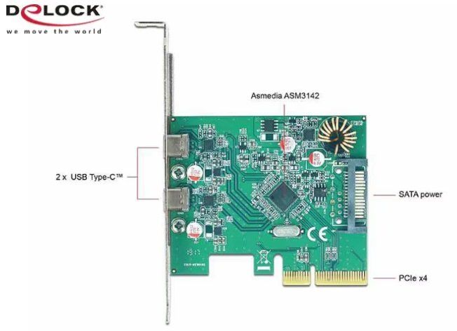 Lecteurs & Adaptateurs: USB 3.1 Gen 2 PCI Express x4 Card – Neuf (Voir description) à Oberwangen b. Bern par Vittorio0 1