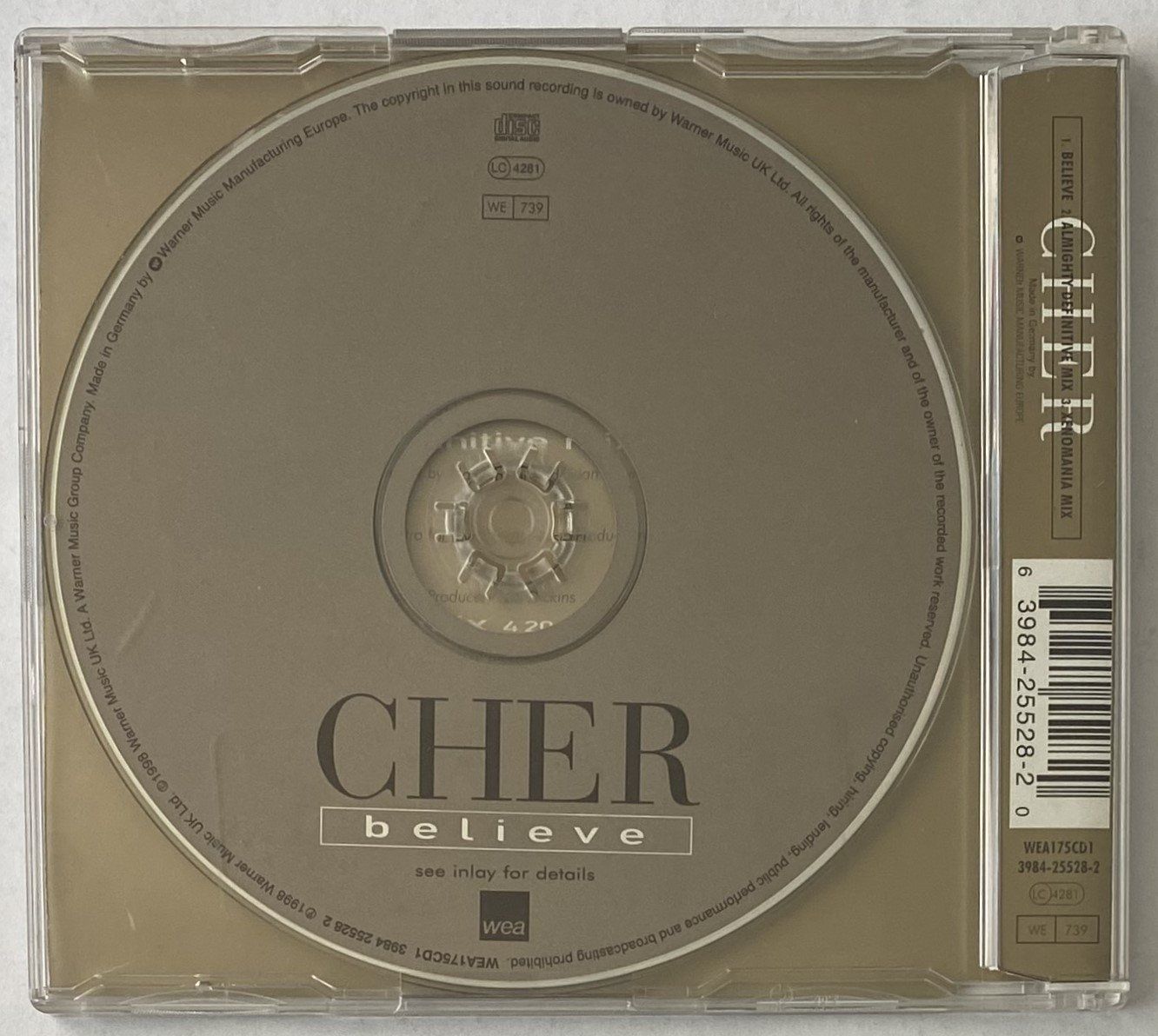 CDs: Cher, Believe (Versandkostenfrei) – Gebraucht aus Flums von Asquillo 1