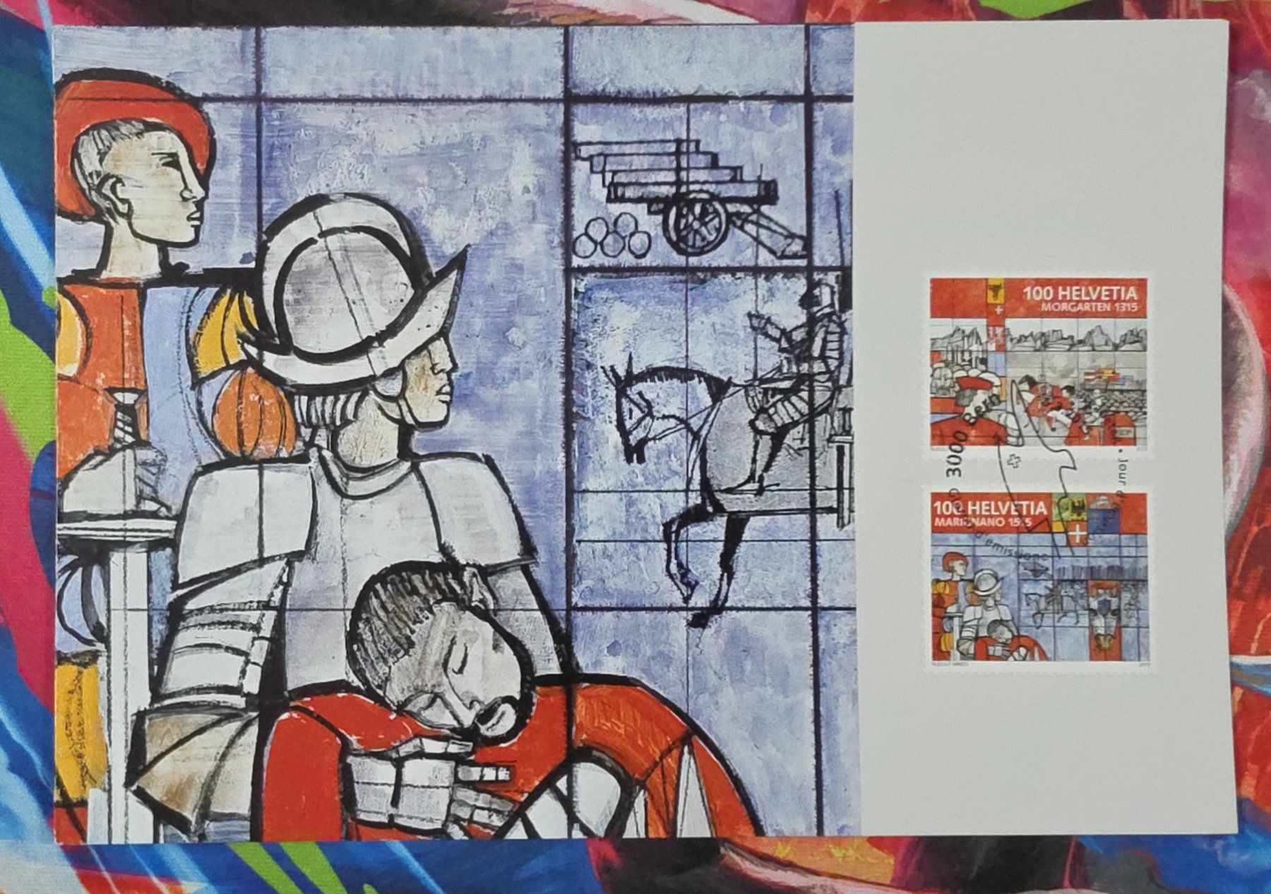 Tutti i francobolli: CL26 Document + Timbre Suisse 2015 – Usato da Cousset venduto da Patrick_Collections