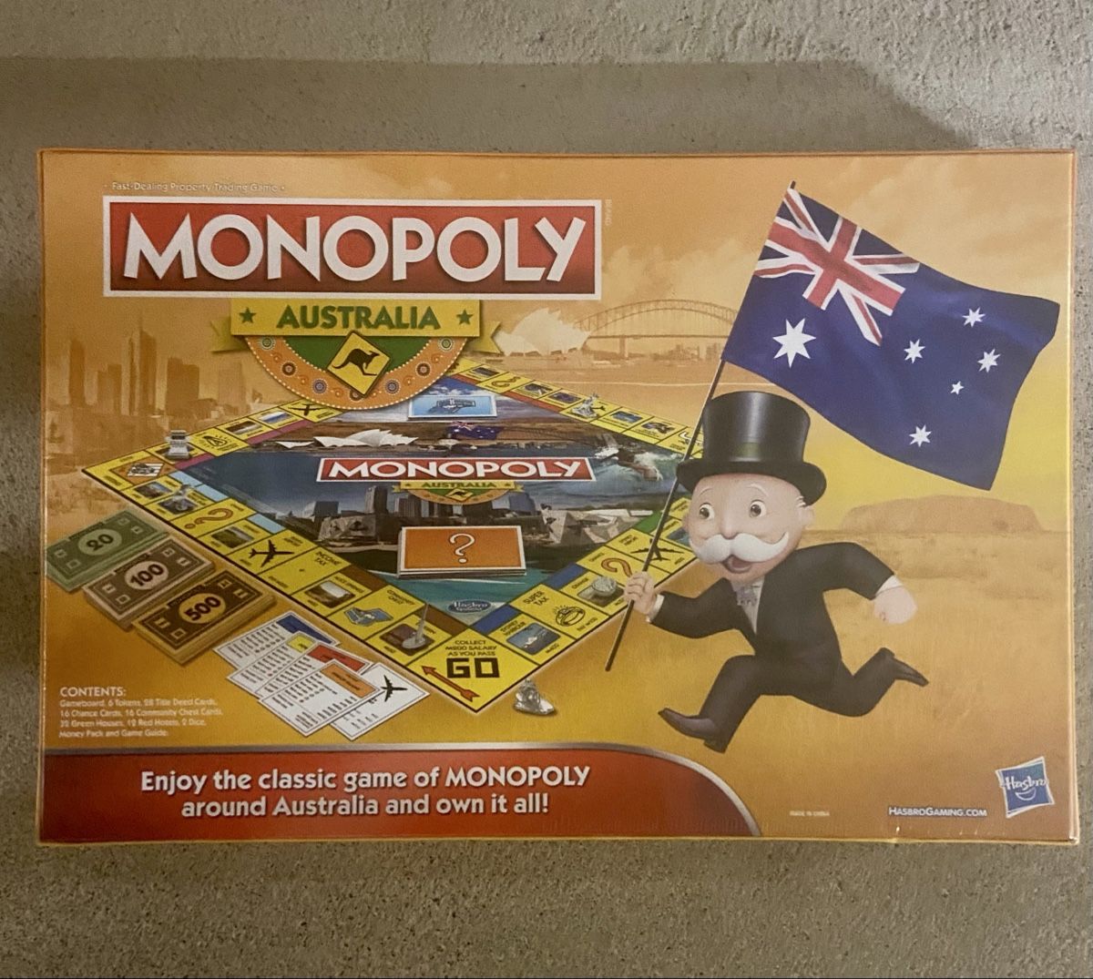 Hasbro Giochi: Monopoly Australia, Origibalverpackt – Nuovo e nell'imballaggio originale da Hinwil venduto da Claucat
