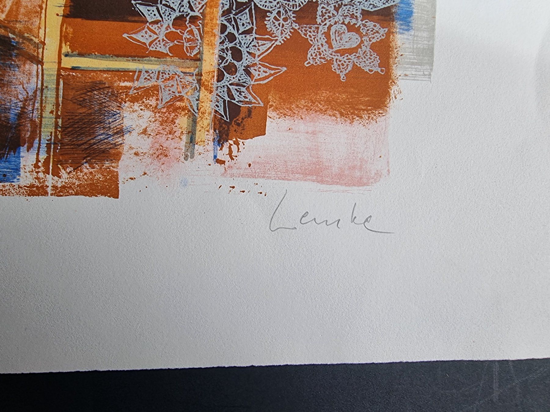 Grafiken & Lithographien: HORST LEMKE LITHOGRAPHIE SIGNIERT NUMMERIERT – Gebraucht aus Gersau von grafik-kunst 4