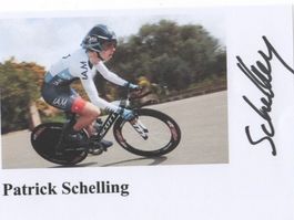 Autogrammfoto von Ex-Radrennfahrer Patrick Schelling CH