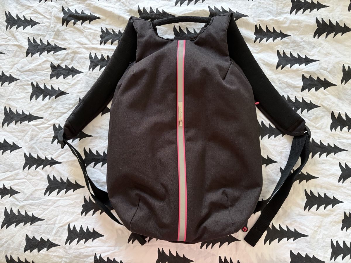 Samsonite Zaini: Samsonite Rucksack schwarz mit Laptopfach – Usato da Zürich venduto da supereme