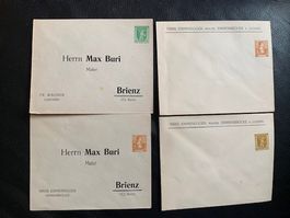 Lot de 6 Entiers Postaux Privés ** Neufs
