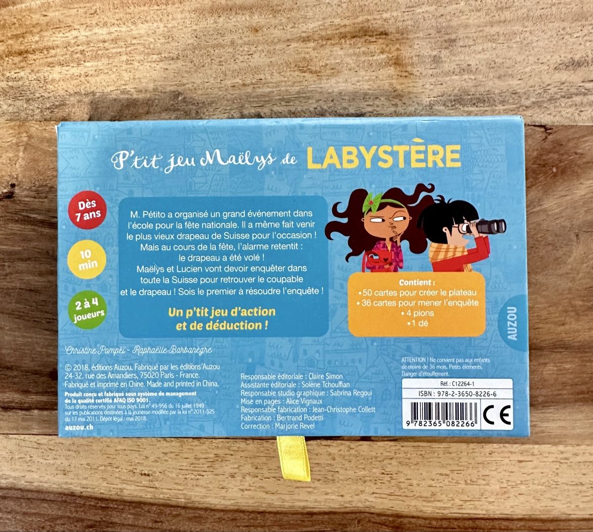 Giochi: Labystère jeu Maëlys et Lucien – Nuovo (secondo la descrizione) da Gilly venduto da otiik 1