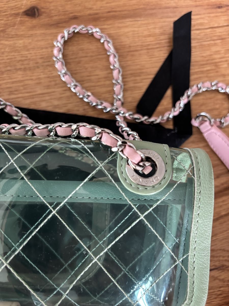 Chanel Taschen: Chanel Coco Splash Flap Bag PVC 2018 super Zustand  – Gebraucht aus Zürich von yves-fck 2