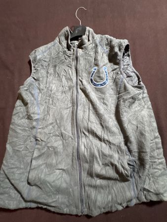 Gilet NFL Indianapolis Colts gris taille L bon état