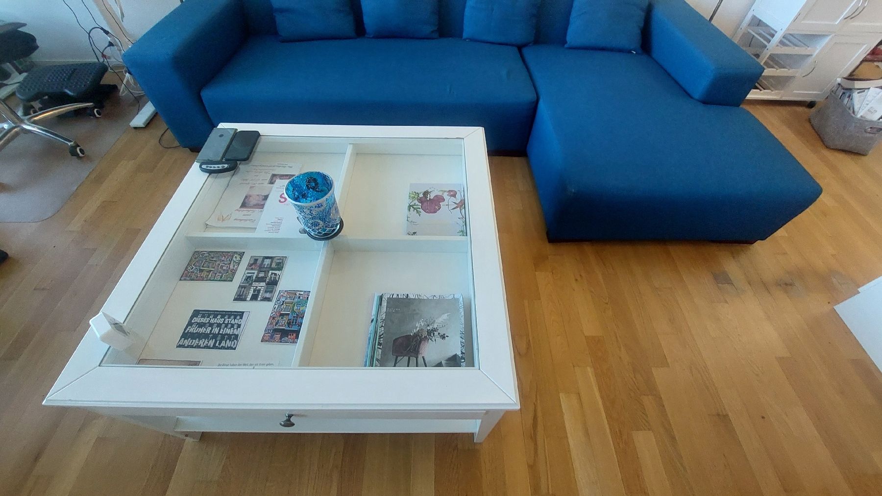 Divani: Blue Beliani sofa – Usato da Cham venduto da mmi_7gt5 4